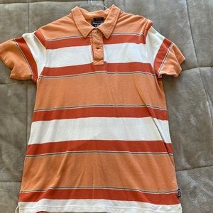 Abercrombie and Fitch Muscle fit orange polo M